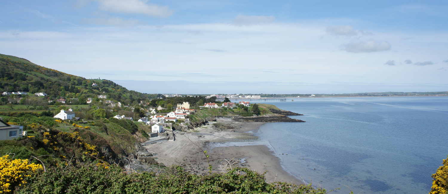 A view of seaside homes in Ramsey